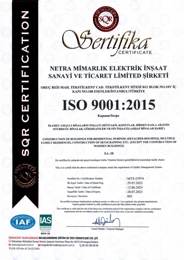 ISO 9001 - Kalite Yönetimi